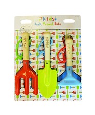 Tierra Garden 53-B5100 Briers Kids Triple Pack Tool Set Includes Hand Fork Tr.