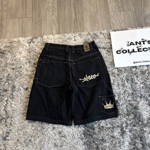 Pantalones Cortos de Jean Vintage Años 90’s Jnco Carpenter Bordados Para Hombre Talla 36 Difíciles de Encontrar RARO - Imagen 1 de 10