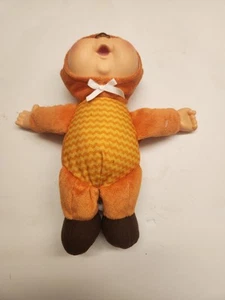 Lot Of Two Cabbage Patch Dolls Pink Girl Orange Boy - Picture 1 of 9