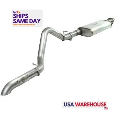 Kit de sistema de escape Afe Power AFE49-46229 para Jeep Wrangler 2004-06 Performance Foto 1 de 4