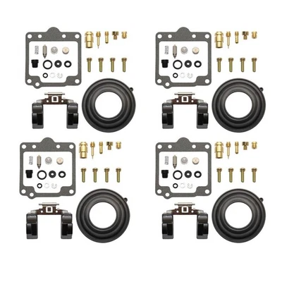 Kit de reparo de carburador 4X ajuste flutuante e diafragma para Suzuki GS1000E GS1000S 1980 - Imagem 1 de 4