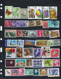 WELTWEIT: 1 Scan früher Briefmarken gut gebraucht/neu 101609 - Bild 1 von 1