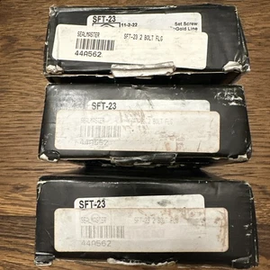 QTY 3 Cuscinetto tipo flangia SealMaster SFT-23 1-7/16" F-526 - Foto 1 di 6