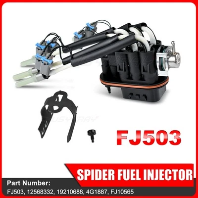 6 Spider Fuel Injectors For 1996-1997 1998Chevrolet C1500 V6 4.3L. FJ503 - Image 1 of 4
