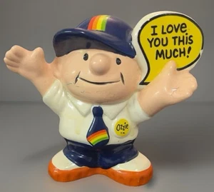 Vintage 1981 Keramik Ozzie Figur "I Love You So Much". - Bild 1 von 5