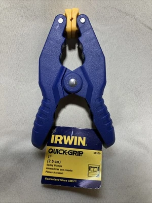 Irwin Quick Grip 58100 1" Spring Clamp - Image 1 of 4