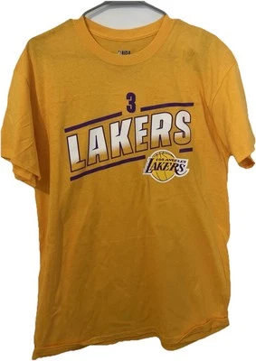 Camiseta de Los Angeles Lakers NBA para hombre #3 Davis amarilla talla grande nueva sin etiquetas Foto 1 de 4