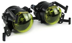 Yellow Fog Lights For BMW E90 E91 M Sport / M3 Bumper - Picture 1 of 1