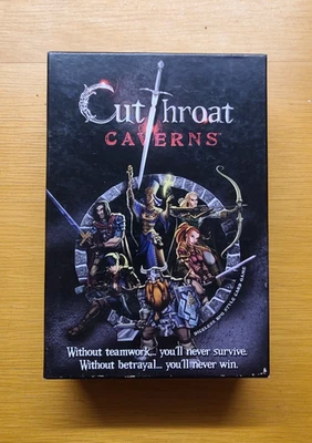 Juego de Mesa Cutthroat Caverns Juego Completo Estrategia y Juego Cooperativo Foto 1 de 4
