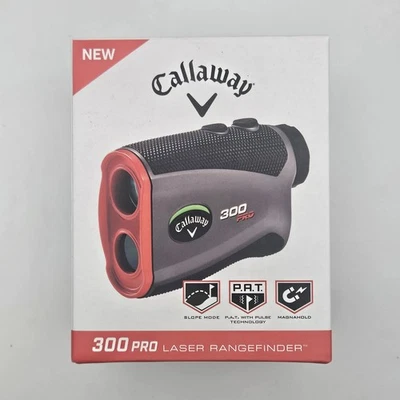 Telémetro láser de golf Callaway 300 Pro Slope nuevo en caja con estuche y tarjeta de garantía Foto 1 de 4