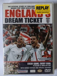 England's Dream Ticket: World Cup 2002 Qualifying Story DVD ❤️ New Sealed - Picture 1 of 4