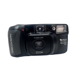Vintage Fuji Discovery Auto Focus 190 Zoom analoge Kleinbildkamera Point & Shoot  - Bild 1 von 10