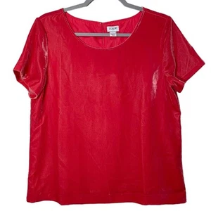 J Crew Neu mit Etikett rosa Samt Kurzarm Pullover Oberteil Bluse Karriere elegant modisch schick S - Bild 1 von 6