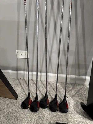 Vintage Ping Eye 2 Wood Set 3 4 6 Woods Steel Shafts - Image 1 of 4