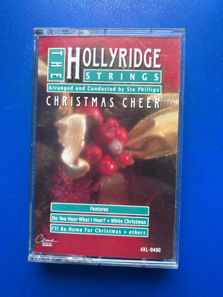 Vintage Cassette The Hollyridge Strings Christmas Cheer Various - Image 1 of 3