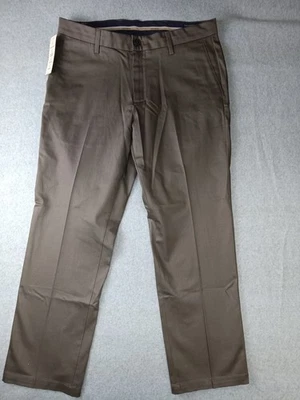 Pantalones Dockers, Para Hombre, Talla 34x29, Flex Comfort, Verde Caqui, Nuevos Foto 1 de 4