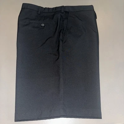 Pantalón Corto Haggar Cool 18 Calce Clásico Cintura Expandible Para Hombre, Talla 38, Negro Sólido Foto 1 de 4