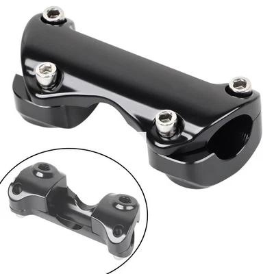 1'' Handlebar Riser Top Clamp For Harley Touring Electra Road Glide Ultra FLTRU - Imagem 1 de 4