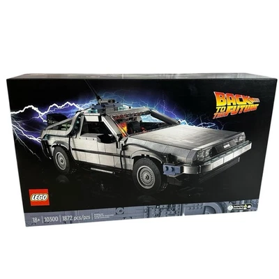 Lego 10300 Back to the Future Time Machine Set 1872 pieces 1st Edition Box New - Image 1 of 4