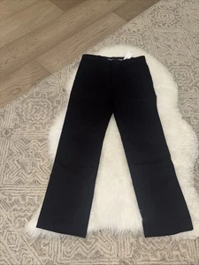 NWT Boys Old Navy Built-in Flex Taper Pants Size 10 Black - Picture 1 of 5