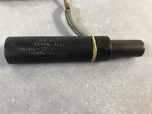 P.S. Olt Pintail-Widgeon Vintage Call Model W-12 Pekin Illinois Duck Call - Picture 1 of 3