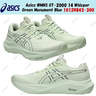 Asics WMNS GT-2000 14 Whisper Green Monument Blue 1012B843-300 Mujer Talla - Imagen 1 de 4