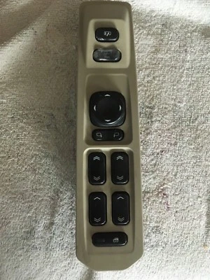 04 05 06 07 INTERRUPTOR DE PUERTA PRINCIPAL IZQUIERDA CADILLAC CTS SEDÁN CON BISEL BRONCEADO OEM 10363778 Foto 1 de 3