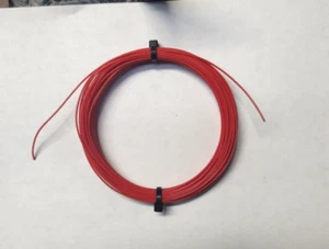 Belden 83000 30 AWG Red Mil-Spec Wire PTFE Stranded Silver Plated Copper  30 ft - Picture 1 of 3