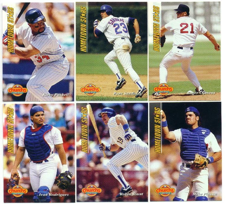 Robin Yount #25 1994 Church's Chicken - Image 1 of 1