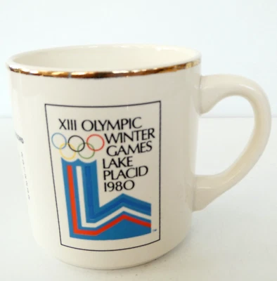 1980 Olympics USA Hockey Gold Medal Lake Placid Miracle Coffee Mug Made In USA - Image 1 of 4
