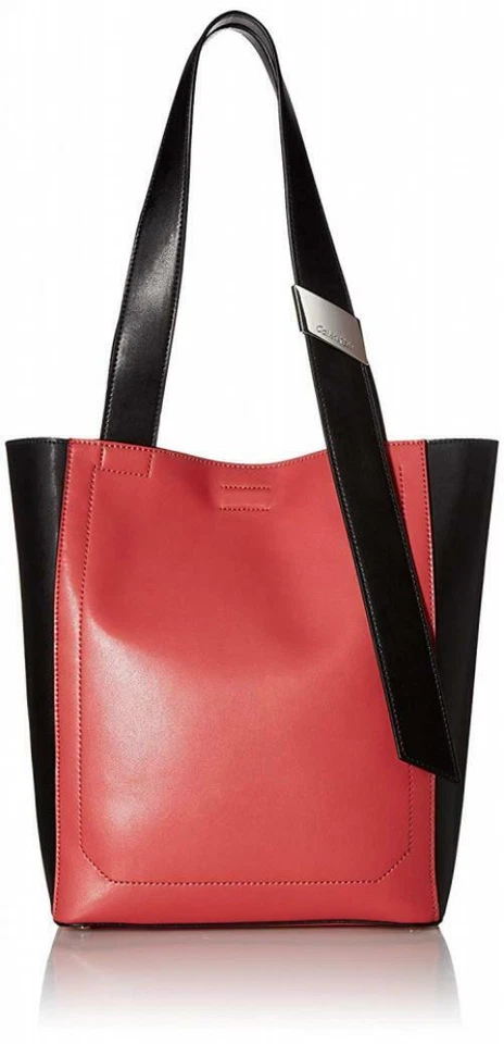 Calvin Klein Karsyn Small Tote Rose Quartzblack B17