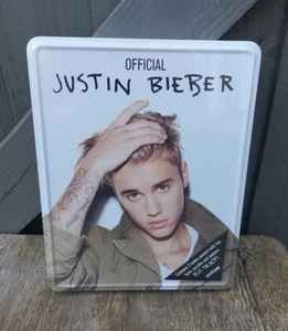 Justin Bieber Memorabilia Book Poster Fan Tin Stickers Brand New Sealed Official - Picture 1 of 4