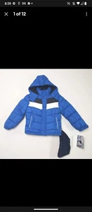 Sports B Boys Coat Blue - Picture 1 of 2
