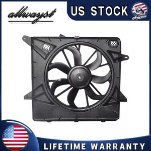 For Cadillac SRX 2010 2011-2016 3.0 3.6L Radiator Condenser Cooling Fan Assembly
