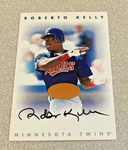 1996 Leaf Signature Series Bronze Auto Roberto Kelly Twins - Picture 1 of 2