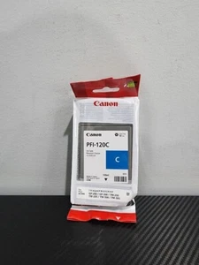Canon PFI-120C 2886C001 Cyan Ink Cartridge Exp 2025 - Picture 1 of 1