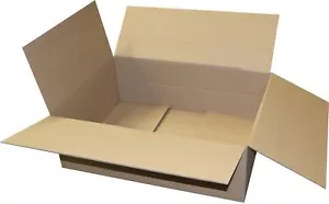 2 St. Faltkartons 800x600x260 mit Höhenriller Transportverpackung 80x60x26 Pappe - Bild 1 von 2