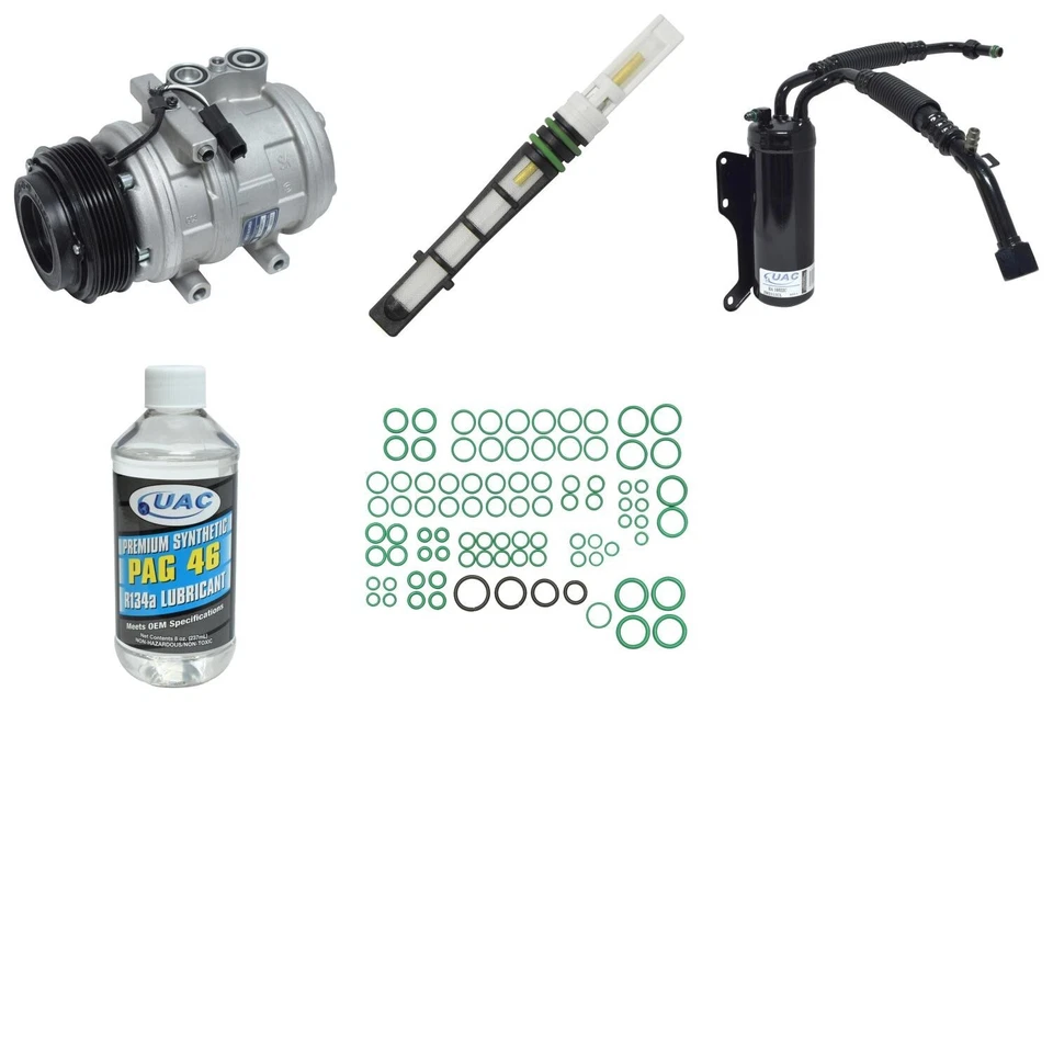 Kit de compresor de aire acondicionado UAC 2004 para Ford E-150 Club Wagon 2003-2005 Foto 1 de 1