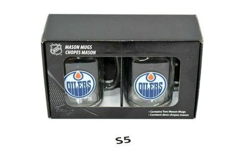 Edmonton Oilers Glass Mugs New S5 Cover