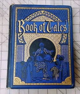 GOLDEN BOOK OF TALES -ALADDIN/MYTHS Antique Victorian Great Condition 1882 - Imagen 1 de 10