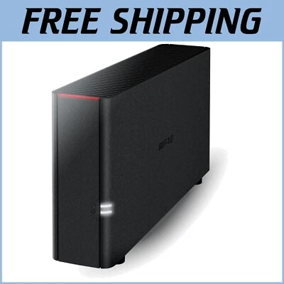 LinkStation 210 2TB NAS with Hard Drive - Robust Home Network Storage Solution - Image 1 of 4