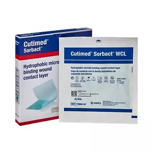 BSN Medical Cutimed Sorbact Wound Contact Layer, 4'' x 8'' - 1 Each NEW - Picture 1 of 1