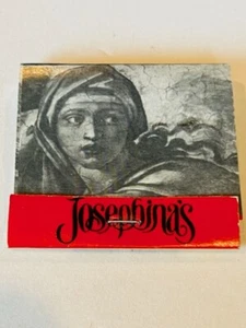 Match Holder Box matchbook vtg advertising Josephinas Denver Colorado Hampden CO - Picture 1 of 3