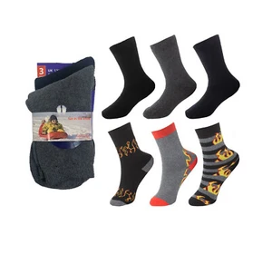 3Pairs Kids Unisex Thermal Socks Plain Boot Winter Boys Girls Warm Children Sock - Picture 1 of 3