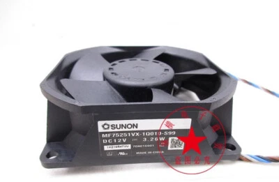 1PC SUNON MF75251VX-1Q010-S99 DC12V 3.26W temperature controlled projector fan - Image 1 of 3