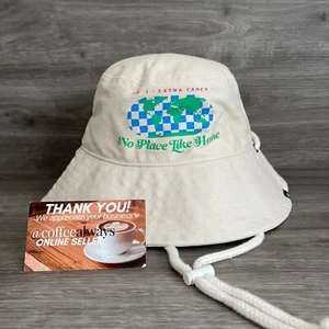 Vans Eco Positivity Beige Bucket Hat with Strap Size S/M NWT - Picture 1 of 6