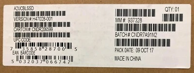 Intel A2UCBLSSD 电缆套件 全新 开箱 — 第 1/4 张图片