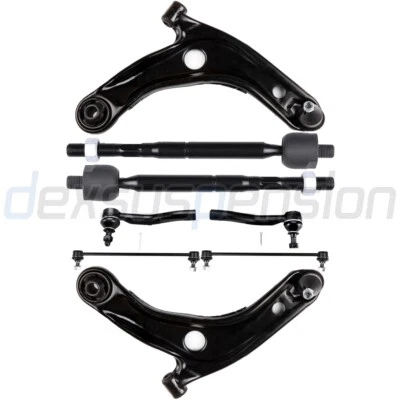 Kit de extremo de barra estabilizadora de brazo de control inferior delantero 8x para Toyota Yaris 2007-2008 Foto 1 de 4