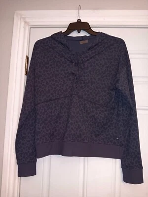 Женская толстовка с капюшоном JESSICA SIMPSON ACTIVE с длинным рукавом анималистический принт размер L - Изображение 1 из 4