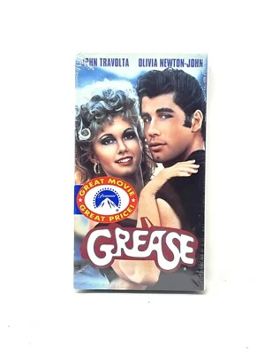 Grease VHS John Travolta Olivia Newton John Brand New Sealed - Image 1 of 3